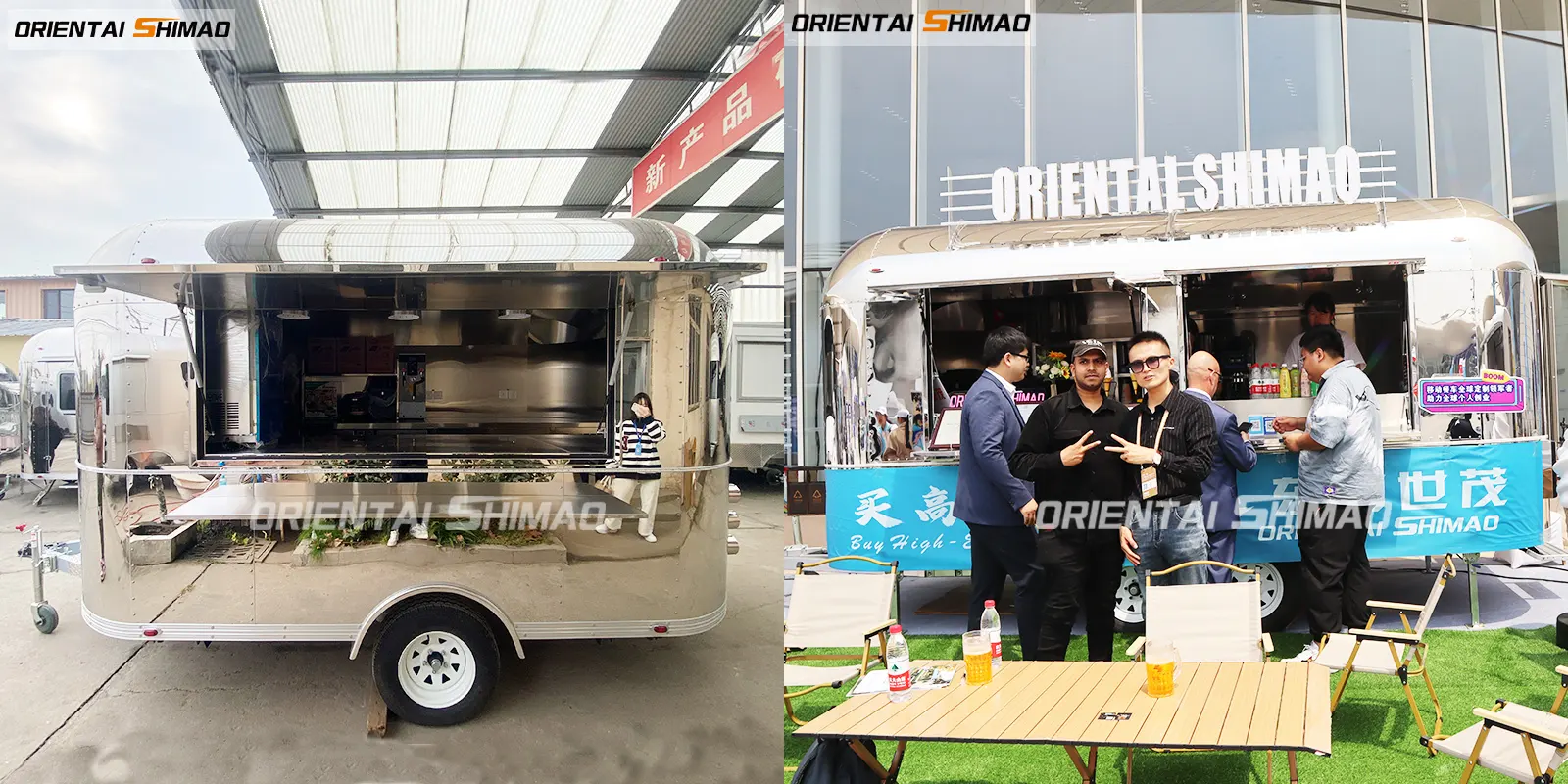 Parvus Steel Food trailer aut Big Aliquam Steel Food trailer？