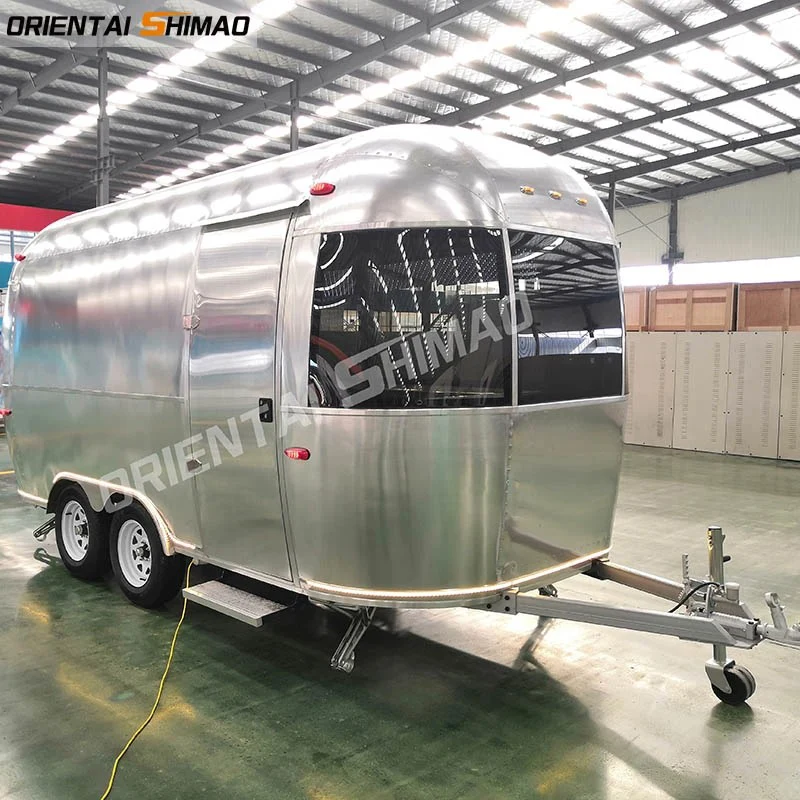 Quales cibi negotiatores possunt Aluminium Airstream Food truck do？