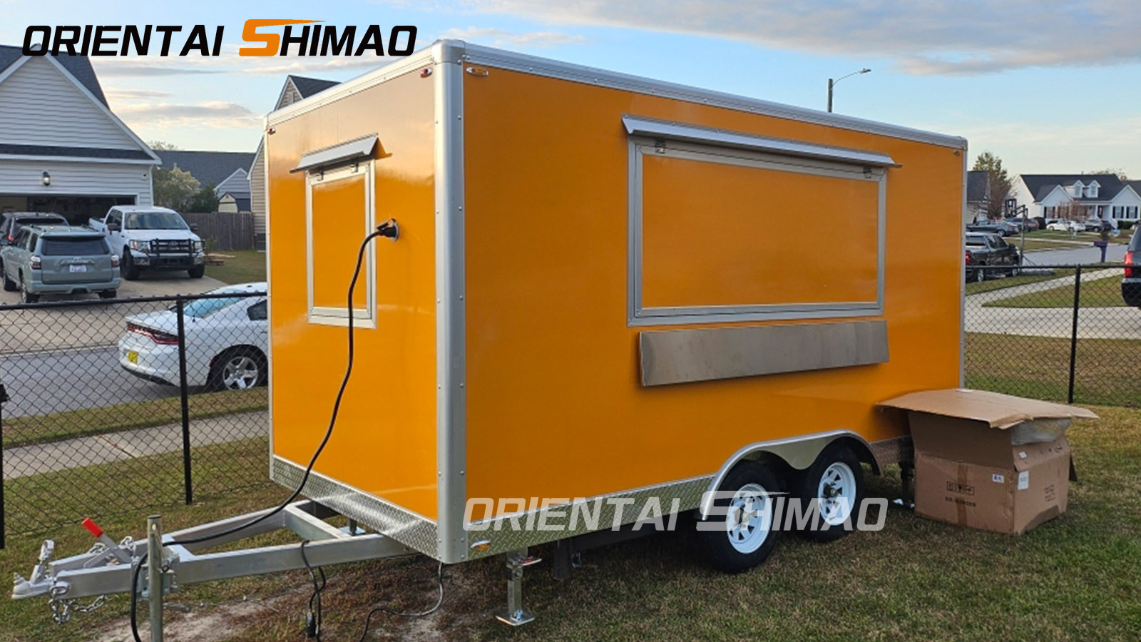 Cum Food trailer in Thailand