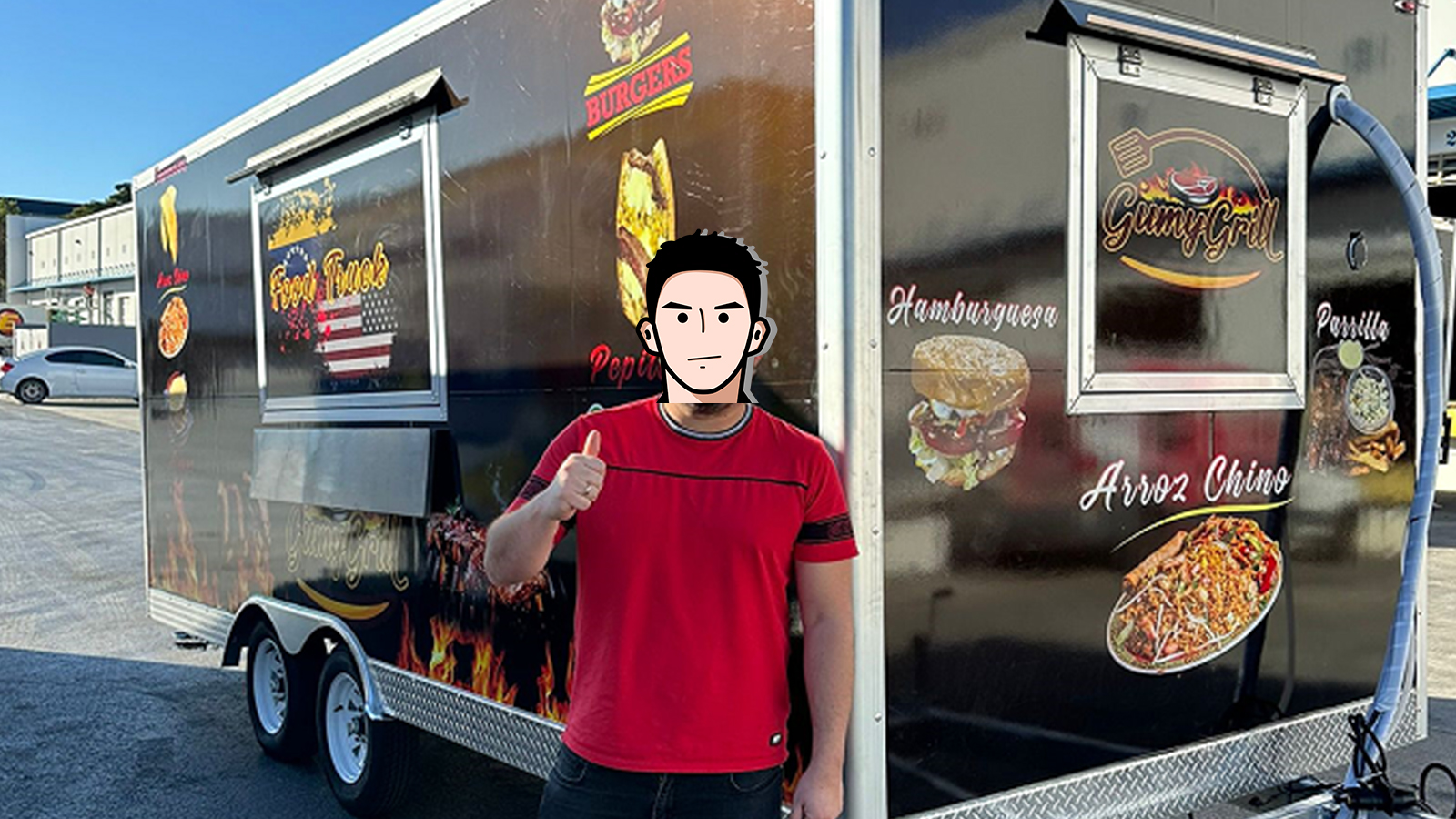 Pictures of Food trucks from the USA.
