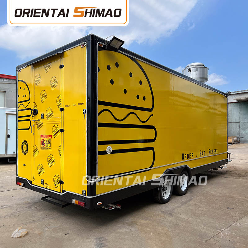 Nocte Market BBQ Food trailer