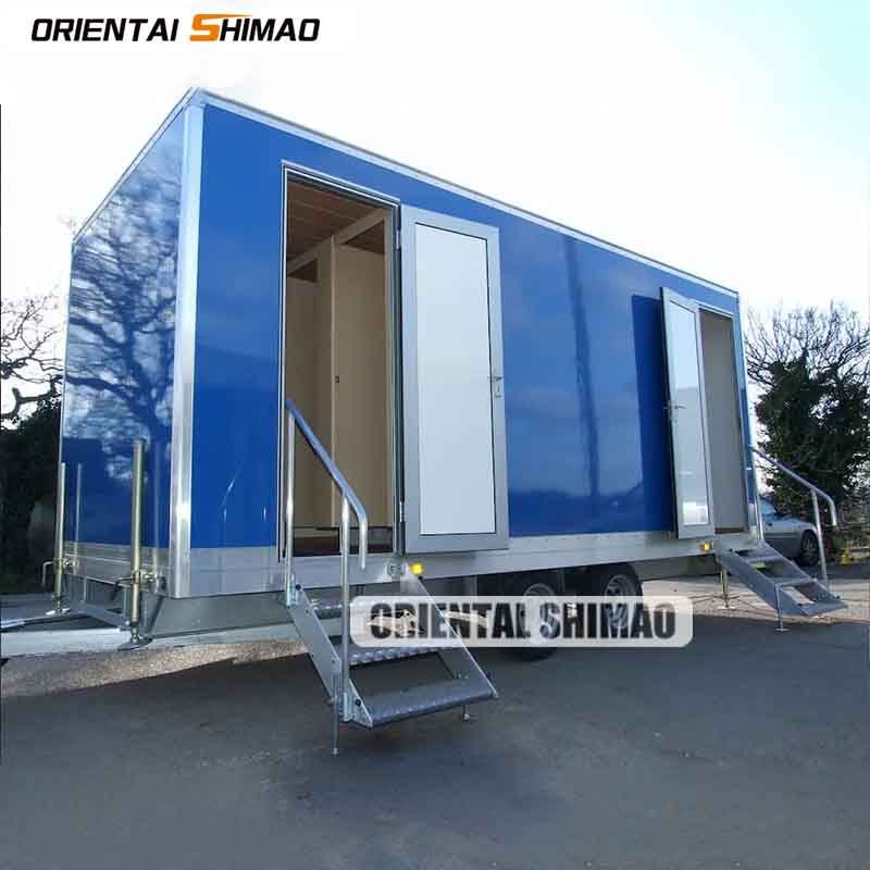 Mobile latrina portable